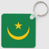 Porte-clés Ancien drapeau de Mauritanie (Dos)