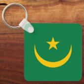Porte-clés Ancien drapeau mauritanien (Recto)