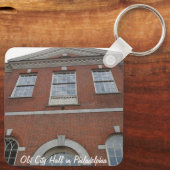 Porte-clés Ancien hôtel de ville de Philadelphie (Verso)