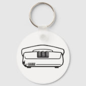 Porte-clés Ancien symbole téléphonique (Recto)