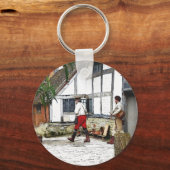 PORTE-CLÉS ANCIENNE ANGLETERRE (Recto)