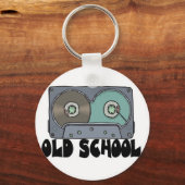 Porte-clés ancienne bande cassette (Recto)