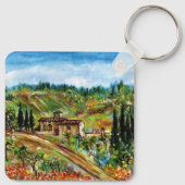 PORTE-CLÉS ANCIENNE FERME EN CHIANTI -TOSCANE (Dos)