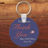 Porte-clés Anciens combattants, Merci, (Recto)