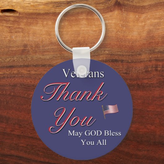 Porte-clés Anciens combattants, Merci, (Recto)