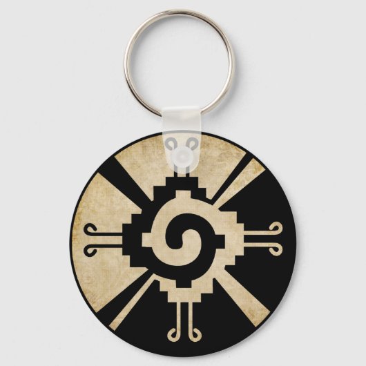 Porte-clés Ancient Mayan Hunab-Ku (Recto)