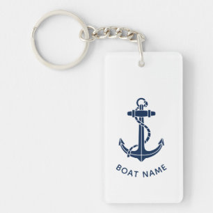 Porte-clés Ancre de bateau moderne et décoration de plage per