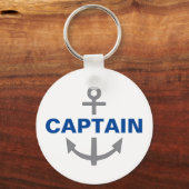 Porte-clés Ancre personnalisée (Recto)