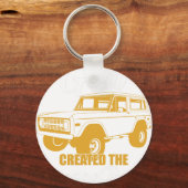 Porte-clés and on the 8th day god creared the square body and (Recto)