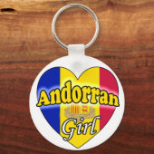 Porte-clés andorrane fille (Recto)
