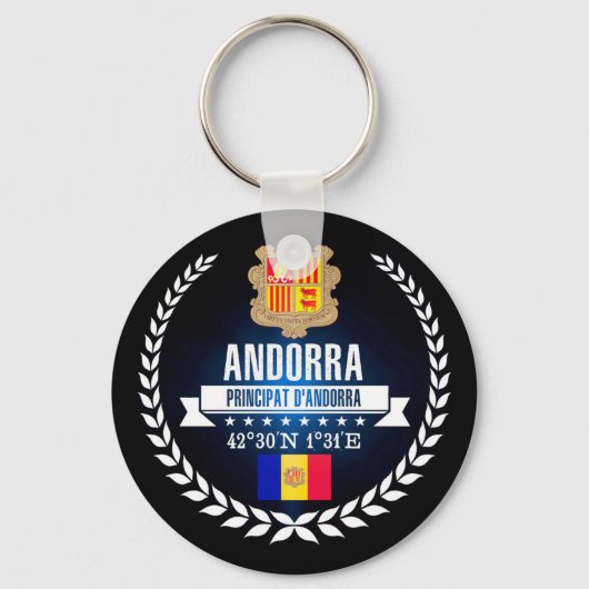 Porte-clés Andorre (Recto)
