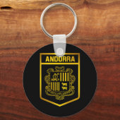Porte-clés Andorre Emblem (Recto)