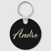 Porte-clés Andre Whitegold Button (Recto)