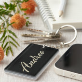 Porte-clés Andrea white gold (Devant droit)