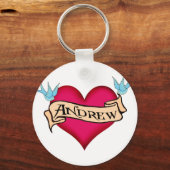 Porte-clés Andrew - T-shirts et cadeaux personnalisés en tato (Recto)
