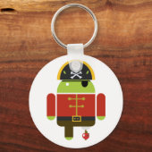 Porte-clés Android Pirate Cruser Une Pomme (Recto)
