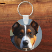 Porte-clés Andy The Australian Blue Heeler, (Recto)