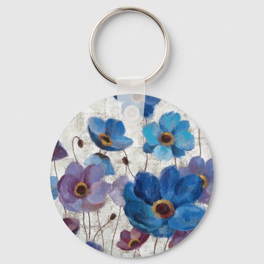 Porte-clés Anémones en gras (Recto)