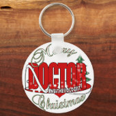 PORTE-CLÉS ANESTHESIOLOGUE DE NOËL (Recto)