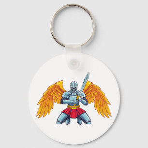 Porte-clés Ange avec grande épée