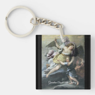 Porte-clés Ange baroque du gardien