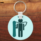 Porte-clés ange de conseil. (Recto)