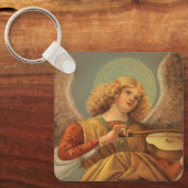 Porte-clés Ange de la Renaissance jouant du violon Melozzo da (Recto)
