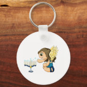 Porte-clés Ange de Menorah (Recto)