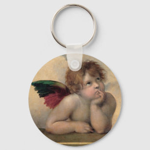Porte-clés Ange de Sistine Madonna par Raphael