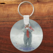 Porte-clés Ange d'hiver (Recto)