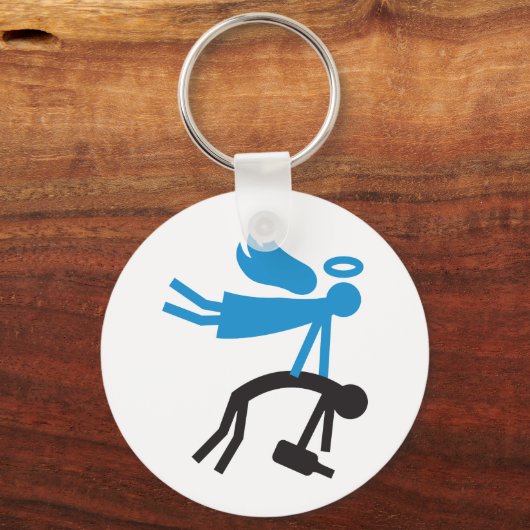 Porte-clés Ange gardien (Recto)