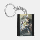 Porte-clés Ange gardien baroque (Devant gauche)