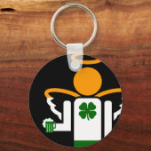Porte-clés ange irlandais. (Recto)