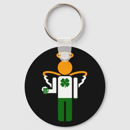 Porte-clés ange irlandais. (Recto)