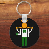 Porte-clés ange irlandais. (Recto)