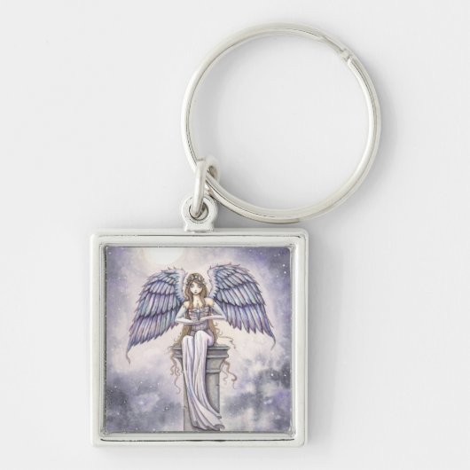 Porte-clés Ange par Molly Harrison Fantasy Art (Devant)