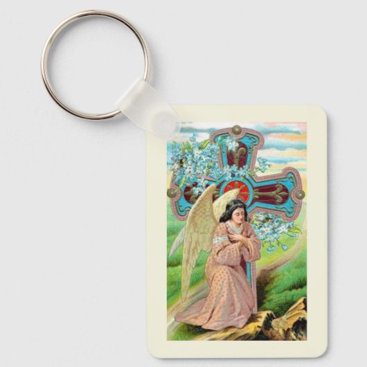Porte-clés Ange priant (Recto)