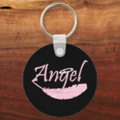 Porte-clés Ange rose (Recto)