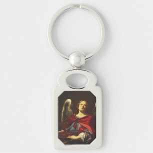 Porte-clés Ange tenant le vase et la serviette