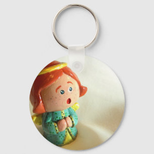 Porte-clés Ange vert II