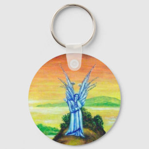 PORTE-CLÉS ANGEL À DOUBLE LUMIÈRE