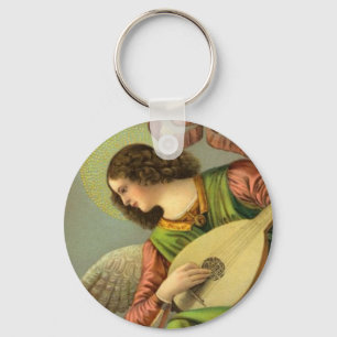 Porte-clés Angel Avec Mandoline