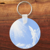 Porte-clés Angel Dans Les Nuages (Recto)