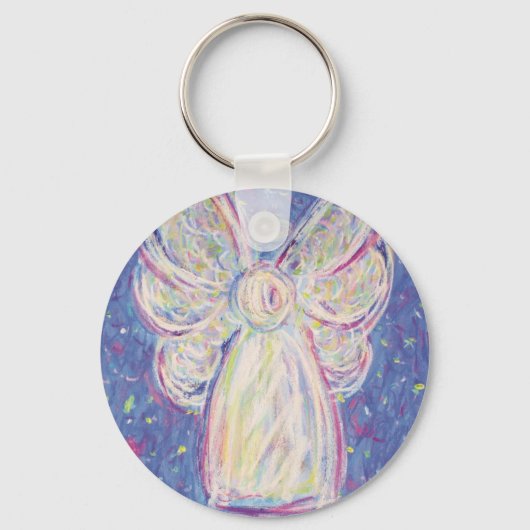 Porte-clés Angel de nuit étoilé (Recto)
