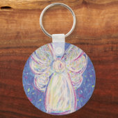 Porte-clés Angel de nuit étoilé (Recto)