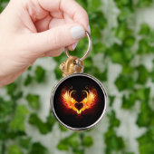 Porte-clés Angel Fire Heart with Wings (Main)
