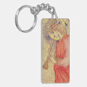 Porte-clés Angel Jouer un Flageolet (Devant gauche)