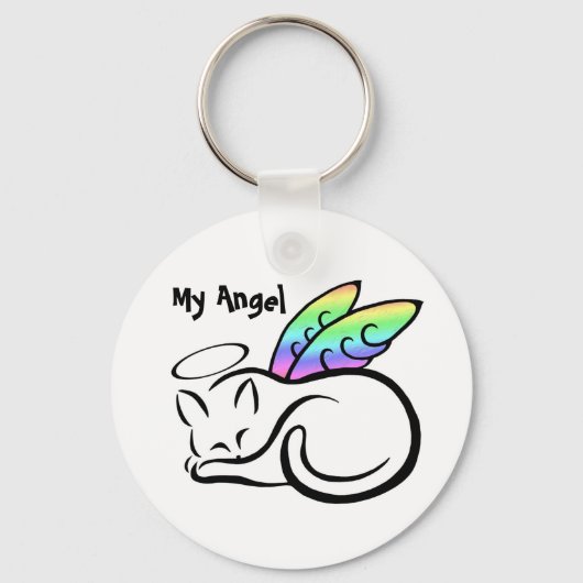 Porte-clés Angel Kitty (Mon ange) Porte - clé (Recto)