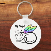 Porte-clés Angel Kitty (Mon ange) Porte - clé (Recto)
