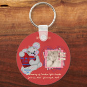 Porte-clés ANGEL LANDON Porte - clé DE SENSIBILISATION DES EN (Recto)